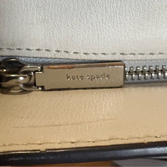 Kate Spade New York Adel Large Tote off-white refined grain leather FLAW - Picture 13 of 16